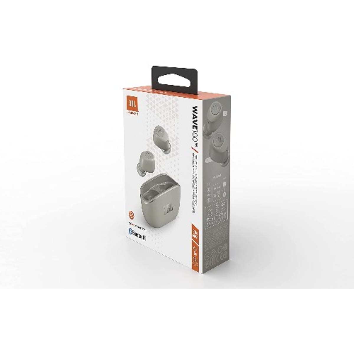 JBL VIBE 100 TWS True Wireless In Ear Headphones Ivory Konga