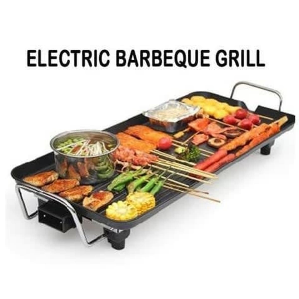 Electric Barbeque Grill Plate