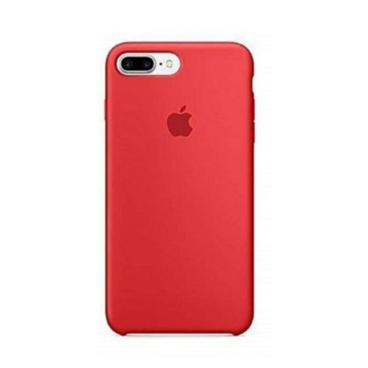 Protective Silicone Back Pouch For iPhone 7 And 8 Plus Red