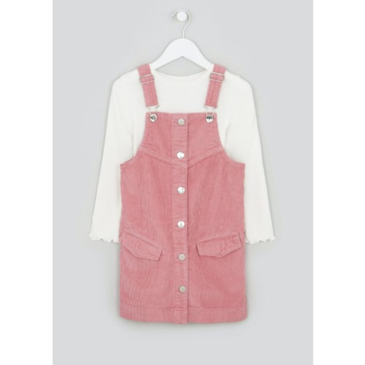 Matalan cord pinafore sales