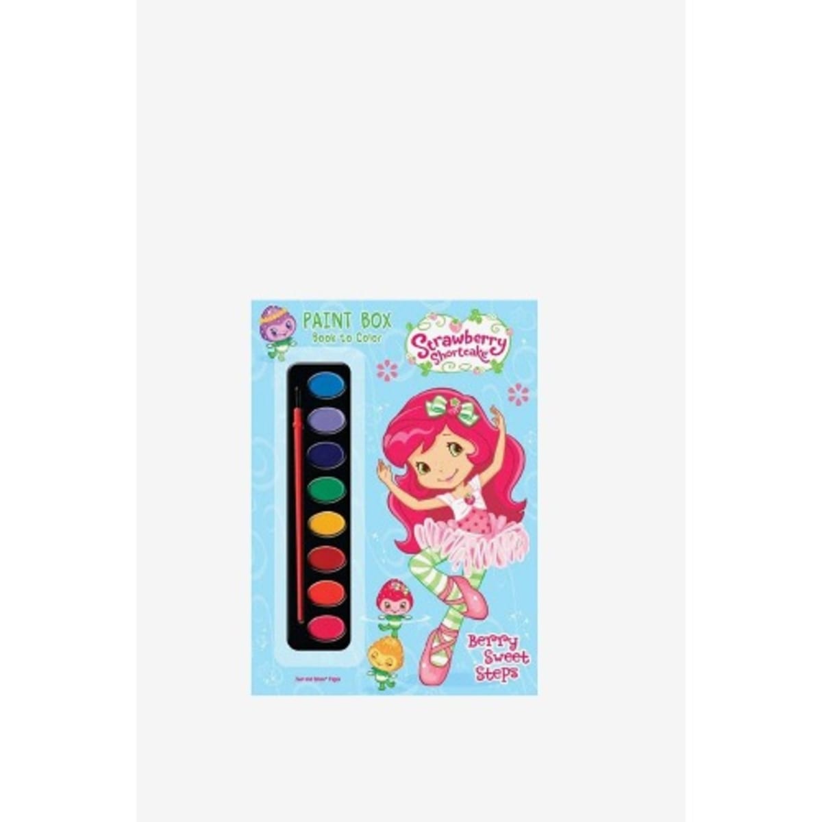 Strawberry Shortcake Paint Box Book to Color Berry Sweet Steps - NEW  9781403760029