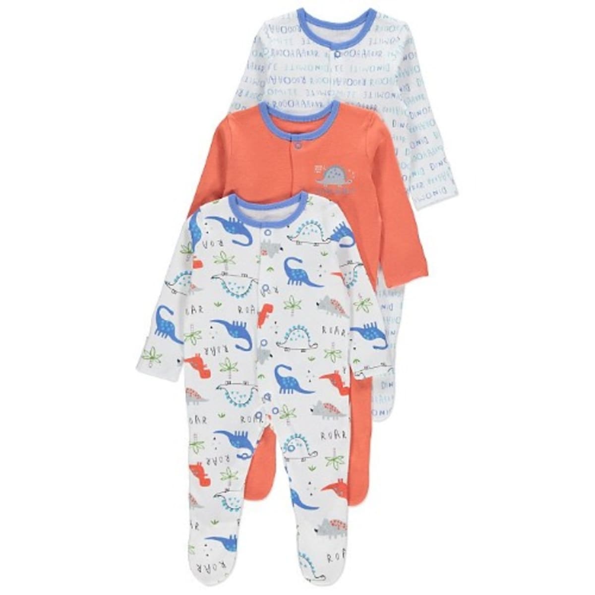 Baby boy cheap sleepsuits multipack