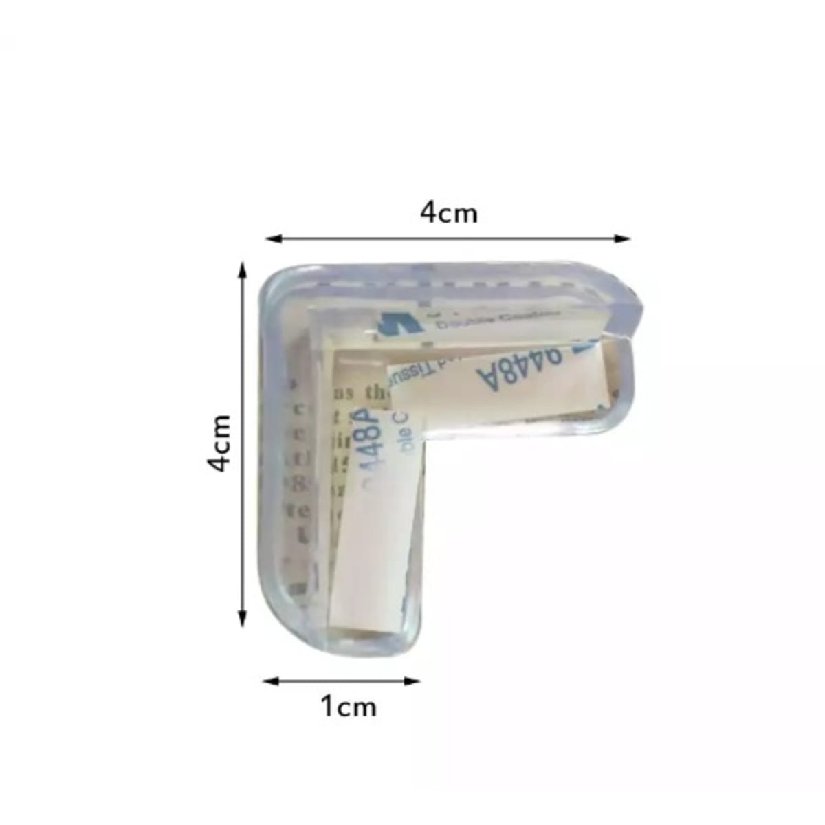 Baby Proofing For Tables Edges - 4pcs- Transparent