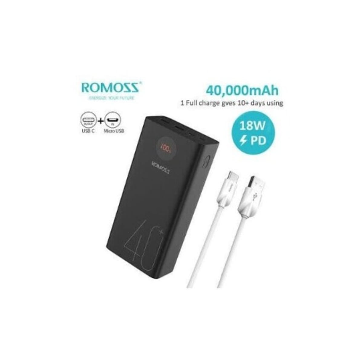 Romoss Pea40 40000mah Power Bank