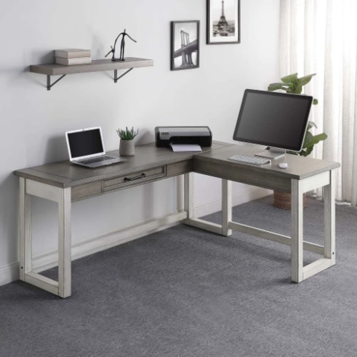 Bayside furnishings top corner desk