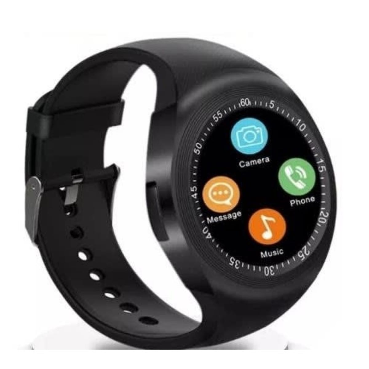 Knurre flyde over Frustration Y1 Smart Watch - Black | Konga Online Shopping