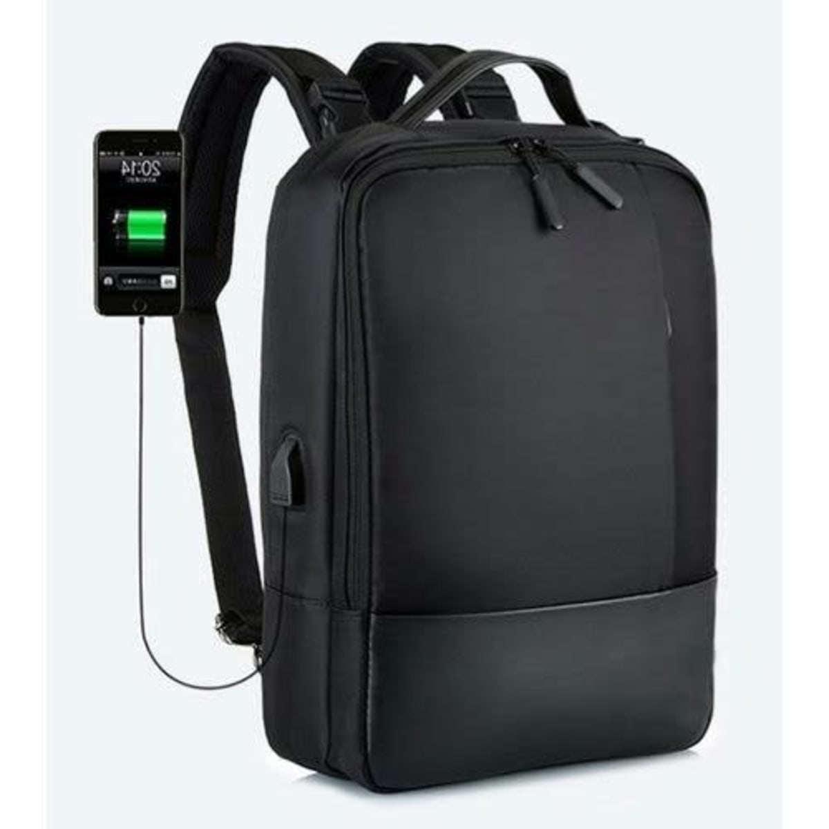 Black smart backpack new arrivals
