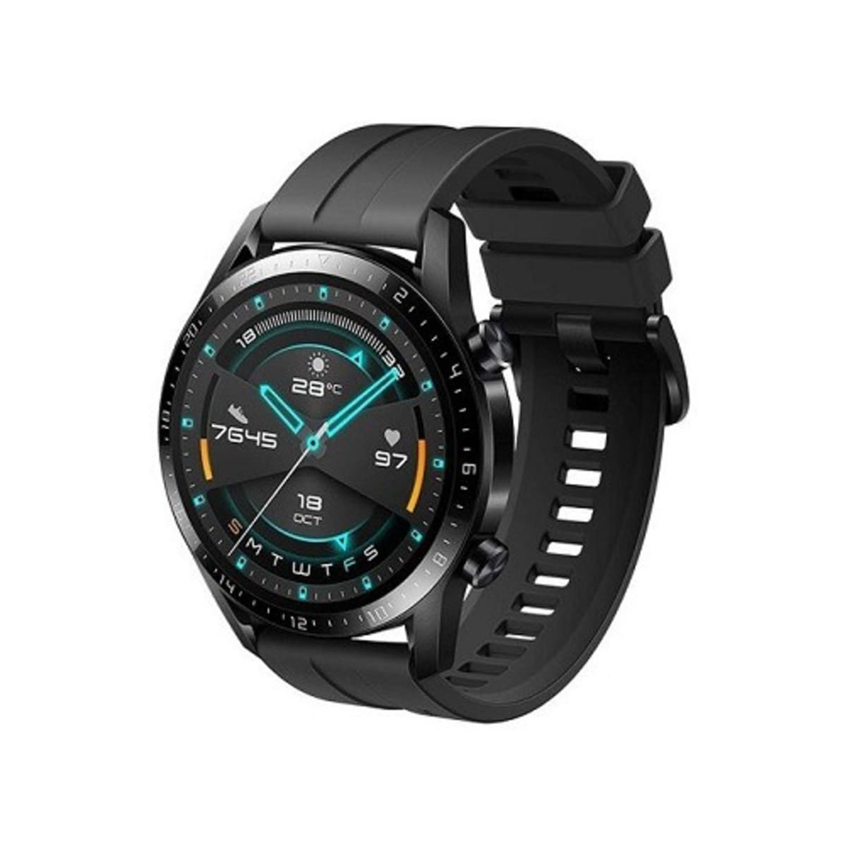Huawei Watch GT 2 1.39 46mm Smartwatch Matte Black Konga