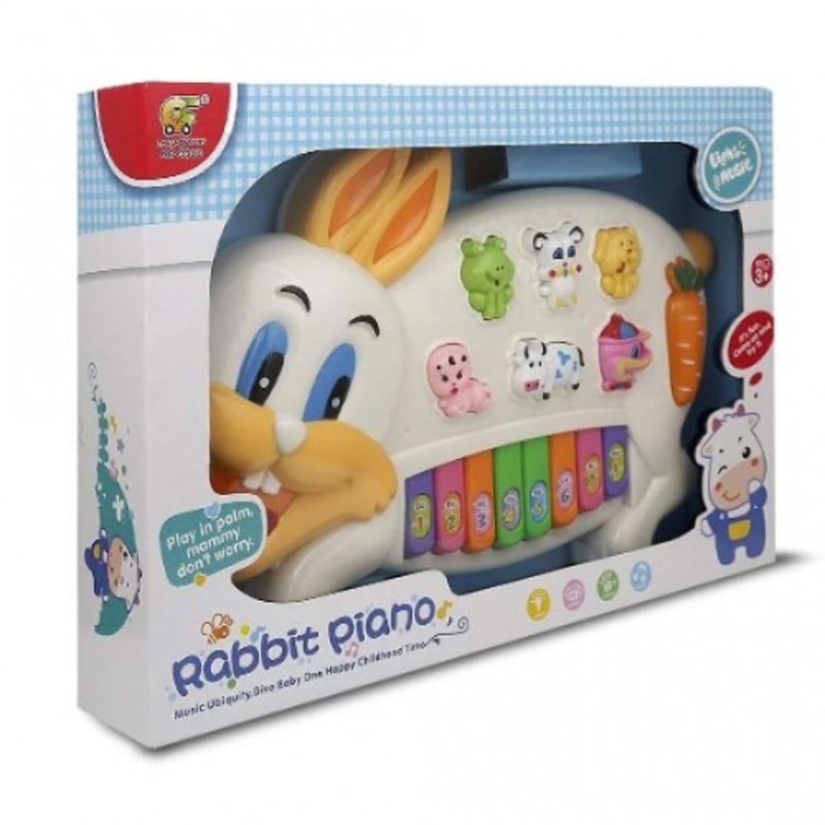 Rabbit piano toy hotsell