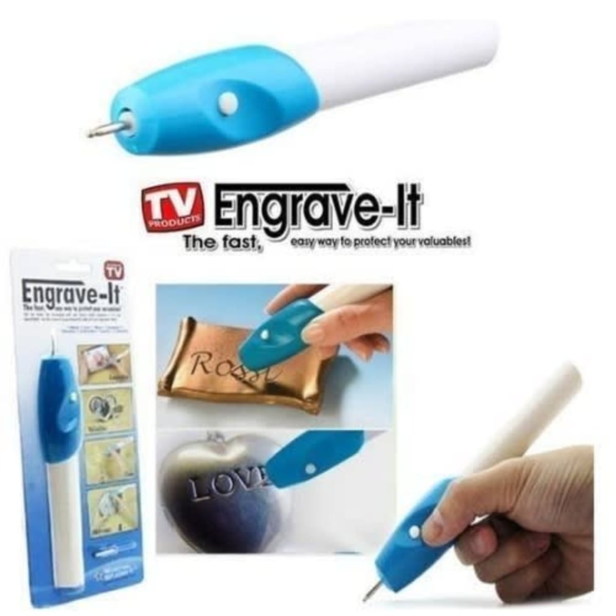 Battery operated online engraver