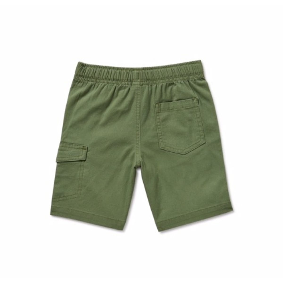 Boys green cargo shorts top