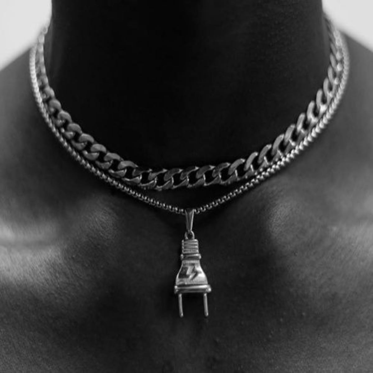 Plug online chain silver