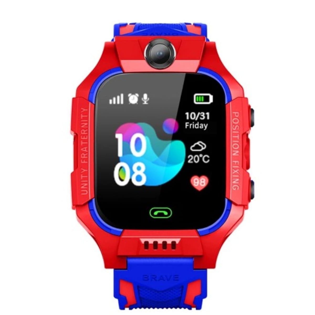 Red kids smart watch shop