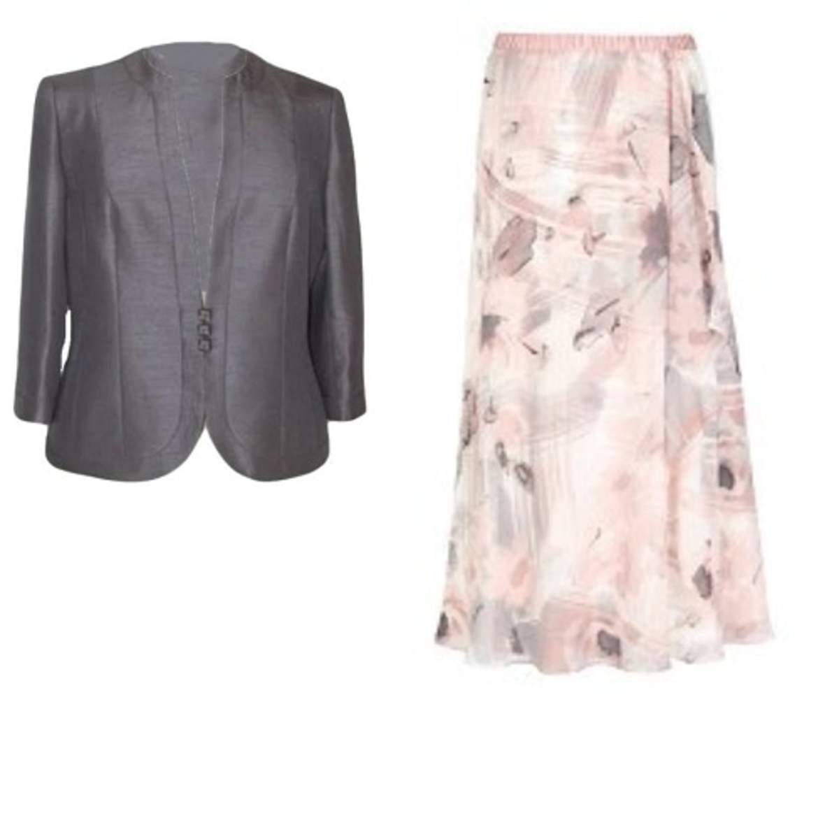 Formal chiffon skirt sales