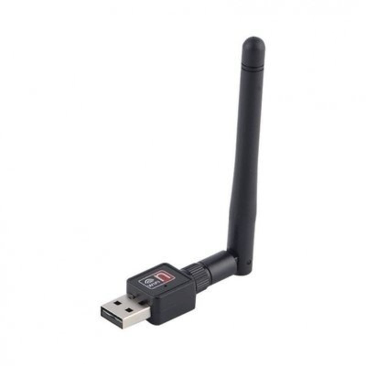Wireless PC WiFi 11 N USB Adapter LAN Internet Dongle PC/Laptop - 300Mbps Konga Online Shopping
