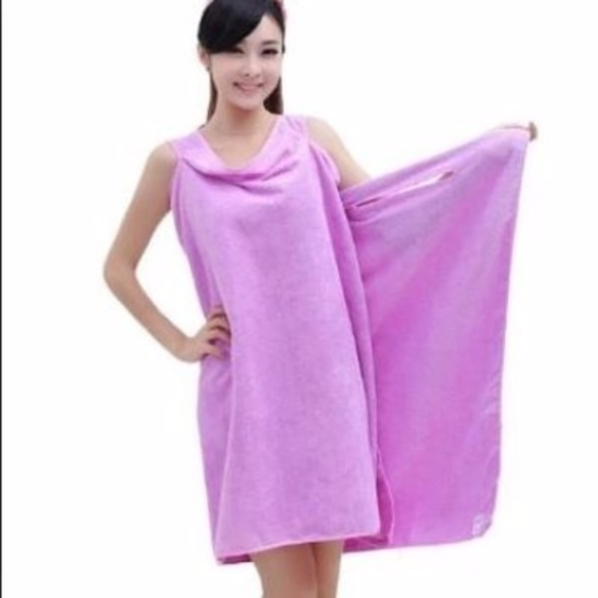 Women's body shop wrap towel