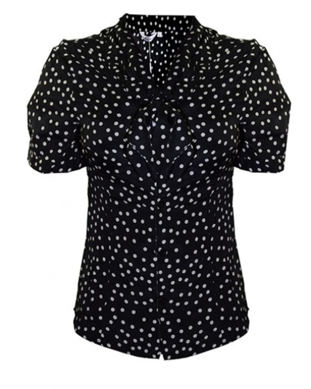 Polka dot shop short sleeve blouse