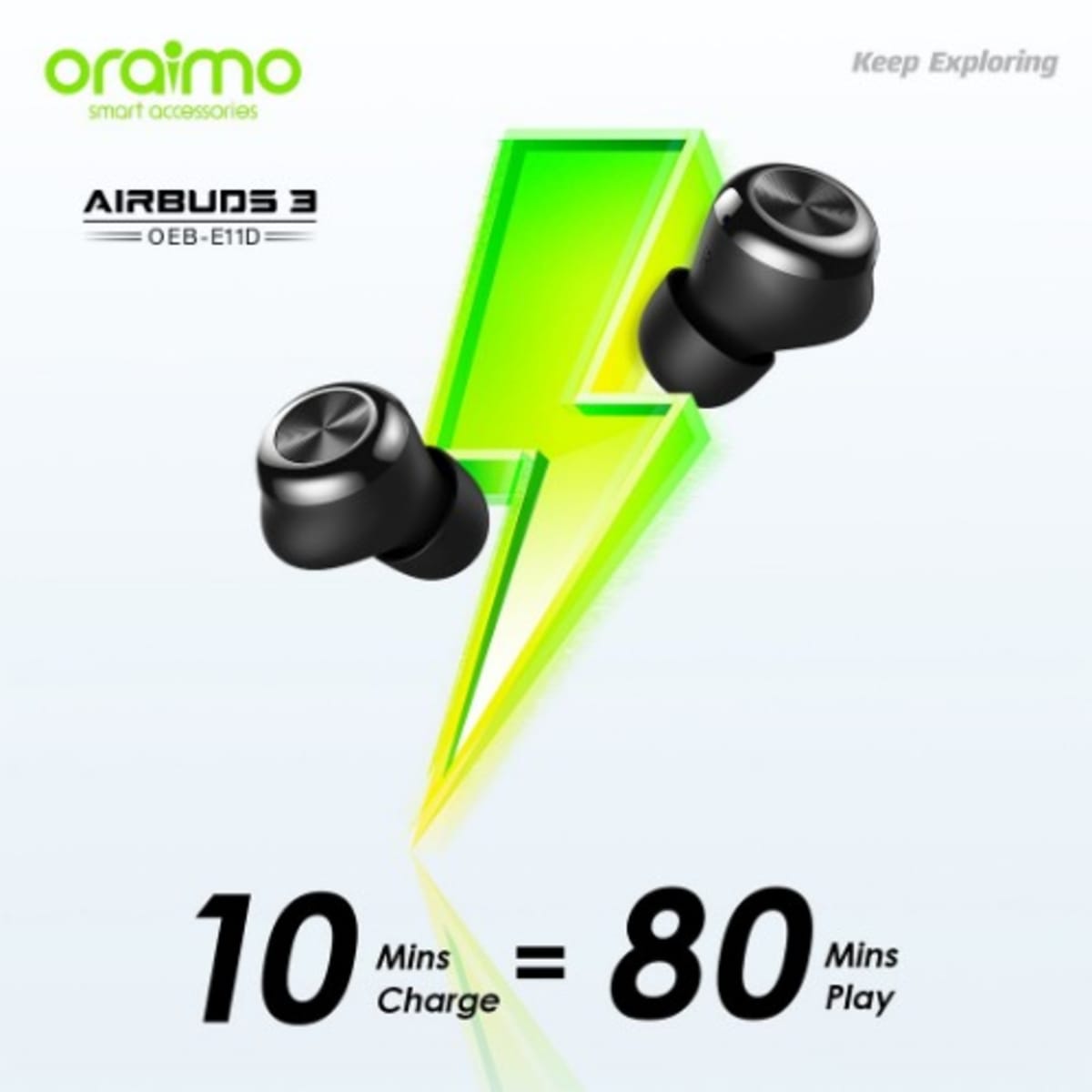 Oraimo airbuds konga top