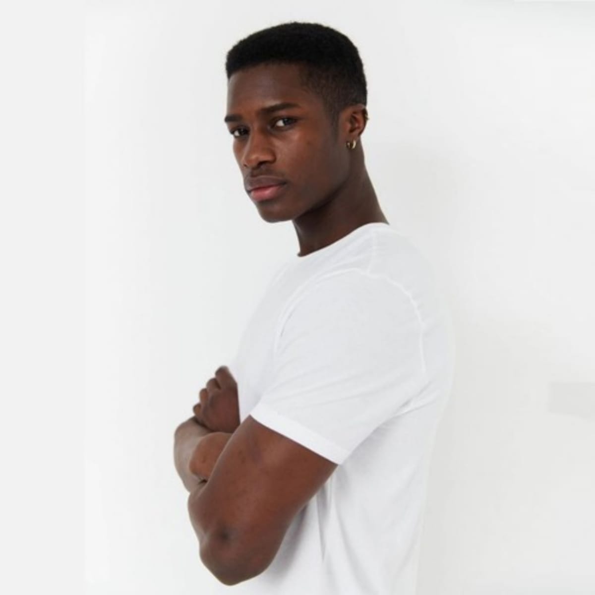 Plain white t shirt hot sale online