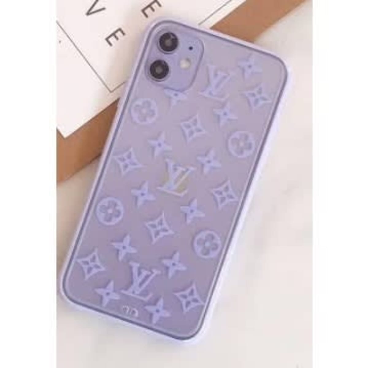 Louis Vuitton Transparent Back Case For Iphone 11 Pro