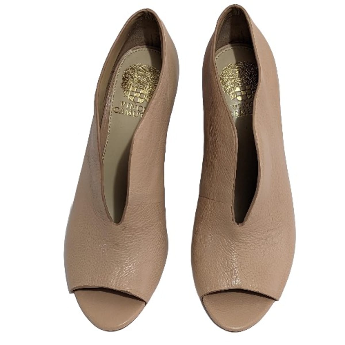 Vince peep toe booties deals