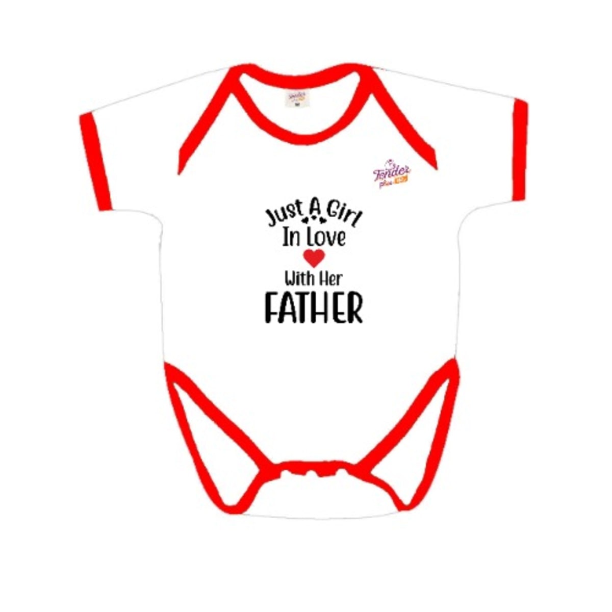 Cute Baby Onesies Just A Girl In Love With Her Father Konga