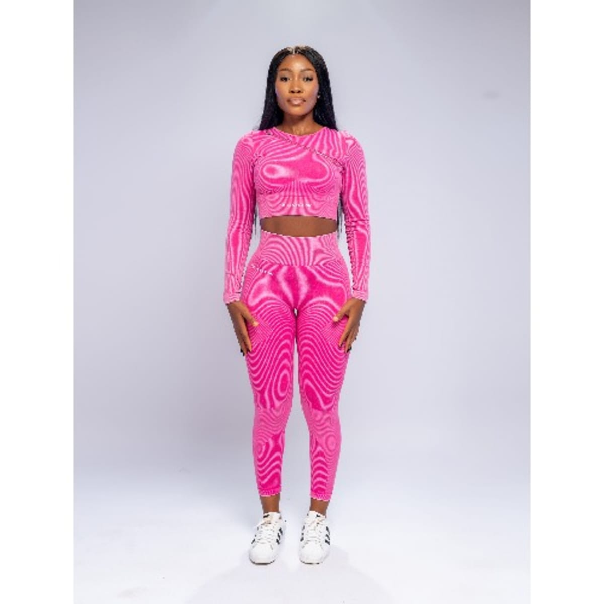 Pink gym top gear