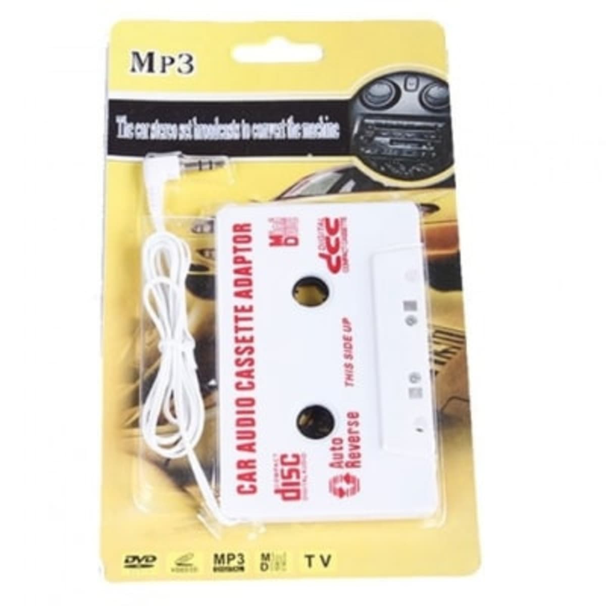 Car shop cassette adaptor