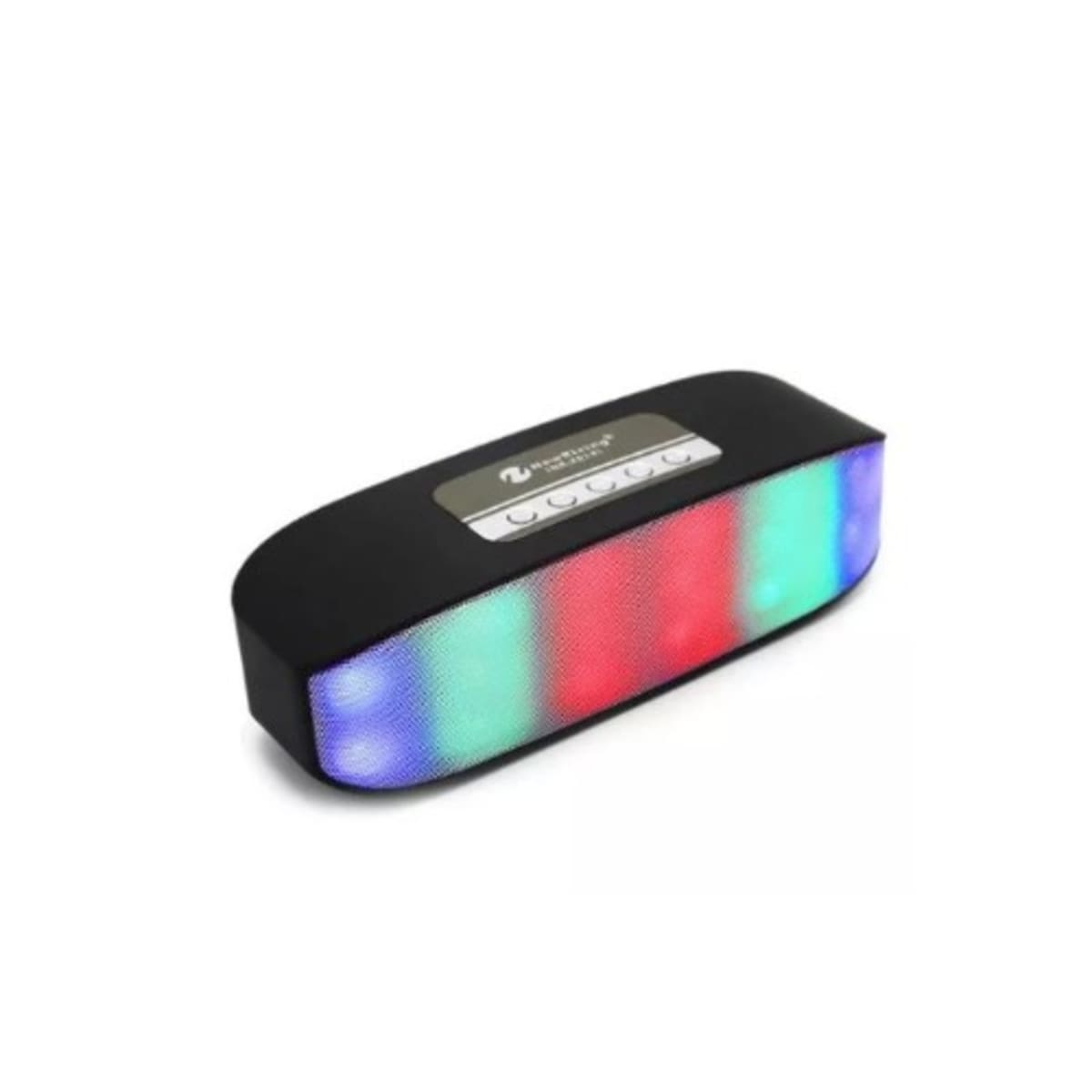 Bluetooth Speaker Pulse Colourful Led Light Black New Rixing Bluetooth Speakers Pu