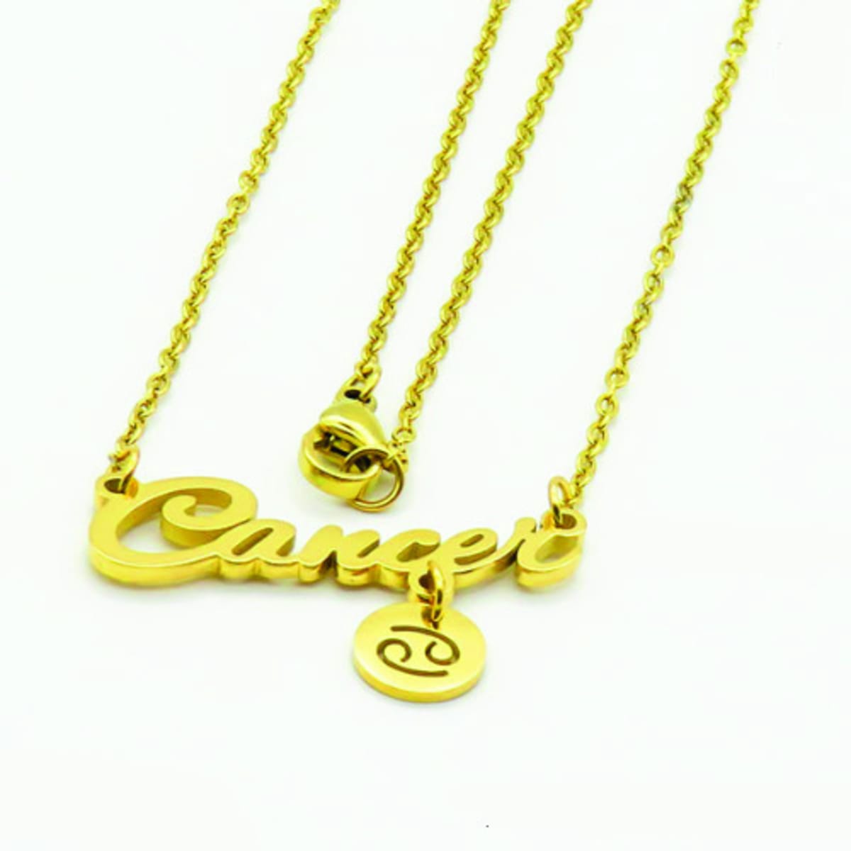 Zodiac Sign Tag Necklace Cancer Konga Online Shopping