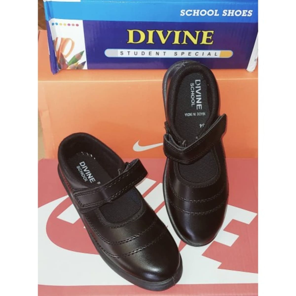 Back To School Girl s Shoes Black Konga Online Shopping