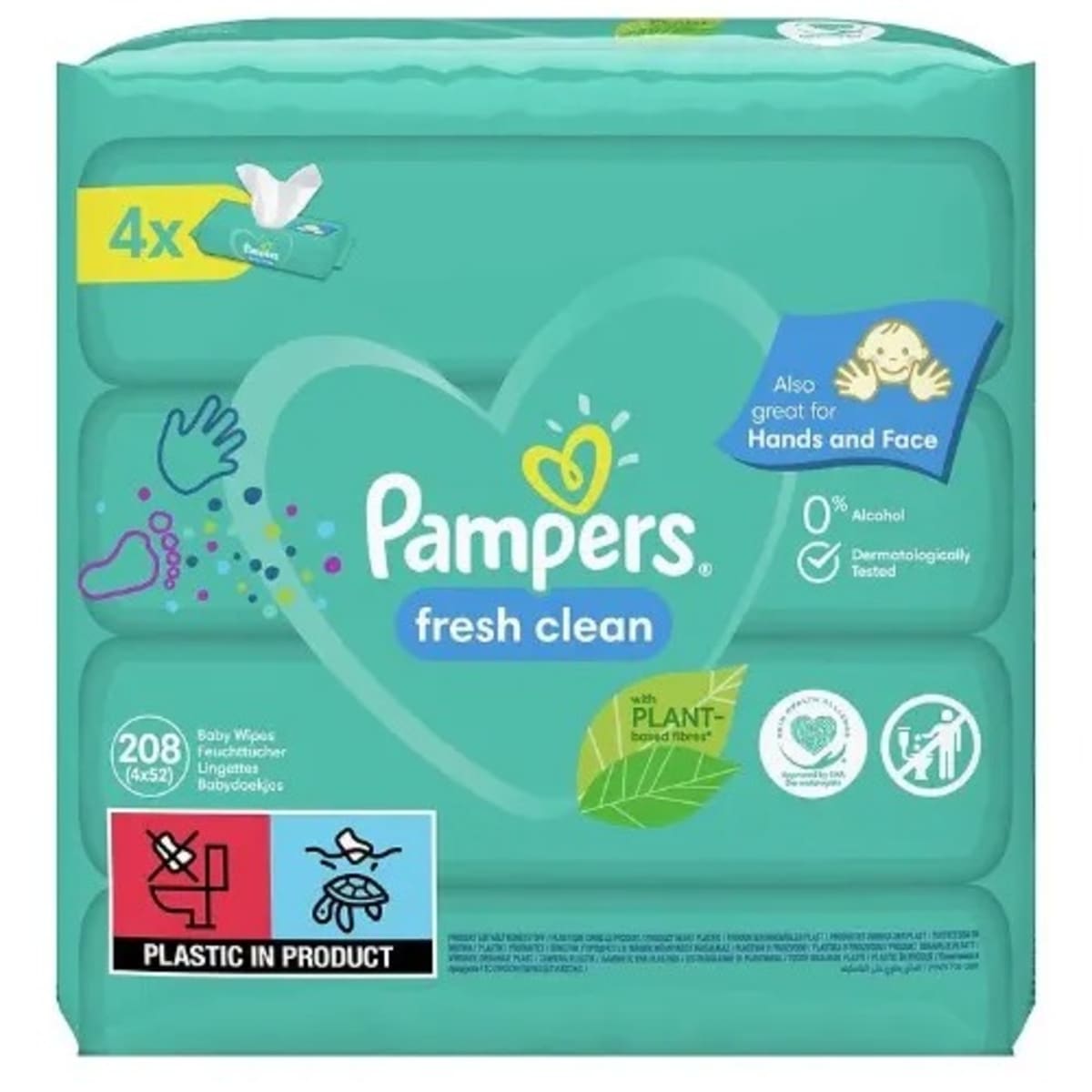 Pampers wipes sale fresh clean