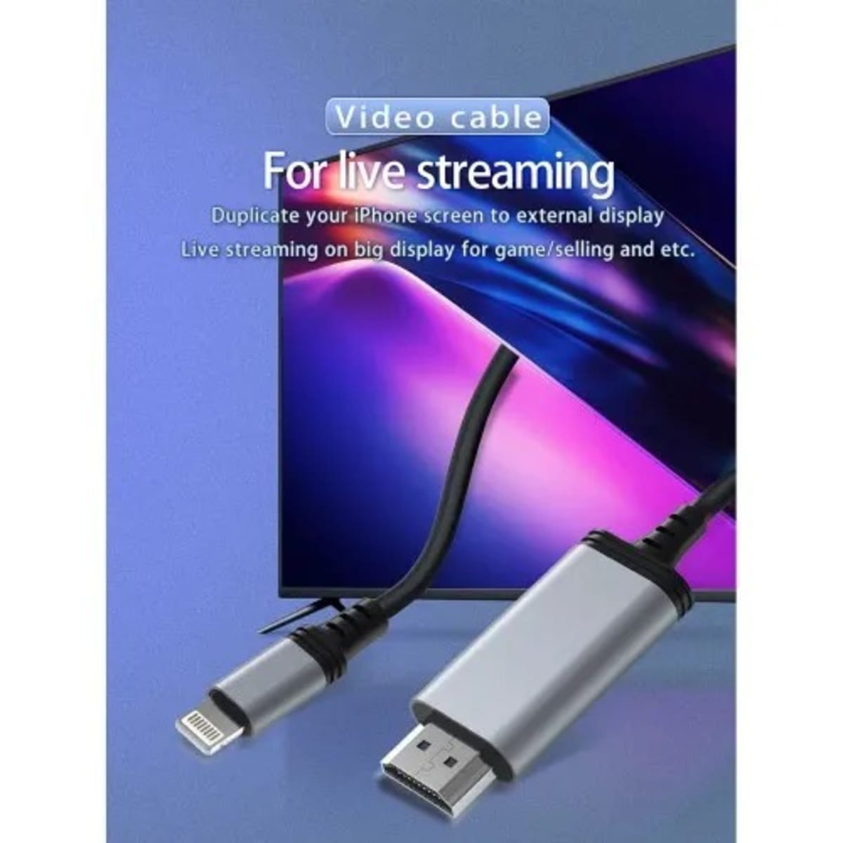 Airsky iPhone To Hdmi Hd Tv Cable Adapter A5-52l | Konga Online Shopping