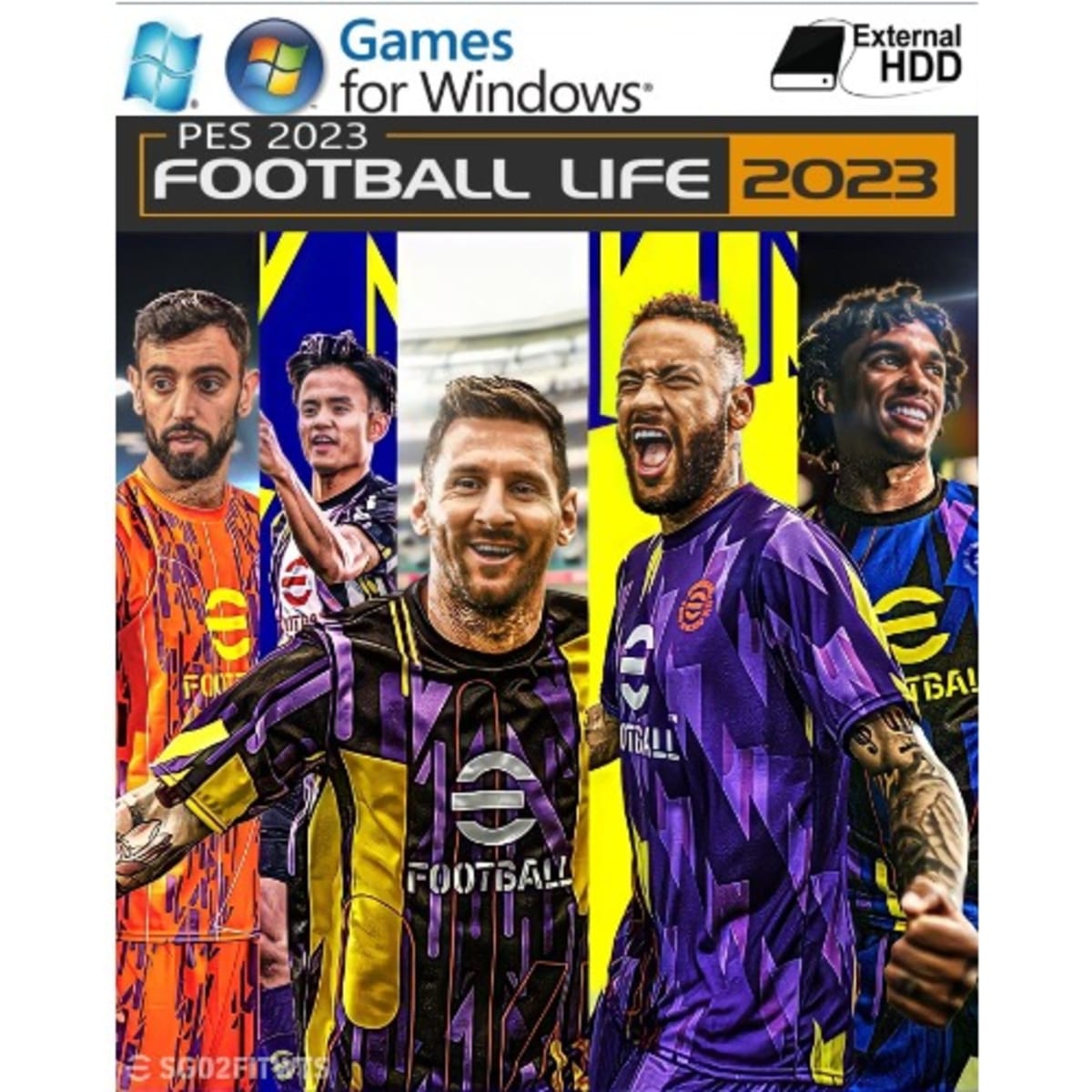 Efootball 2023 EPES 23 - PES 2023 - PC Game + Flash Drive + Free Gifts
