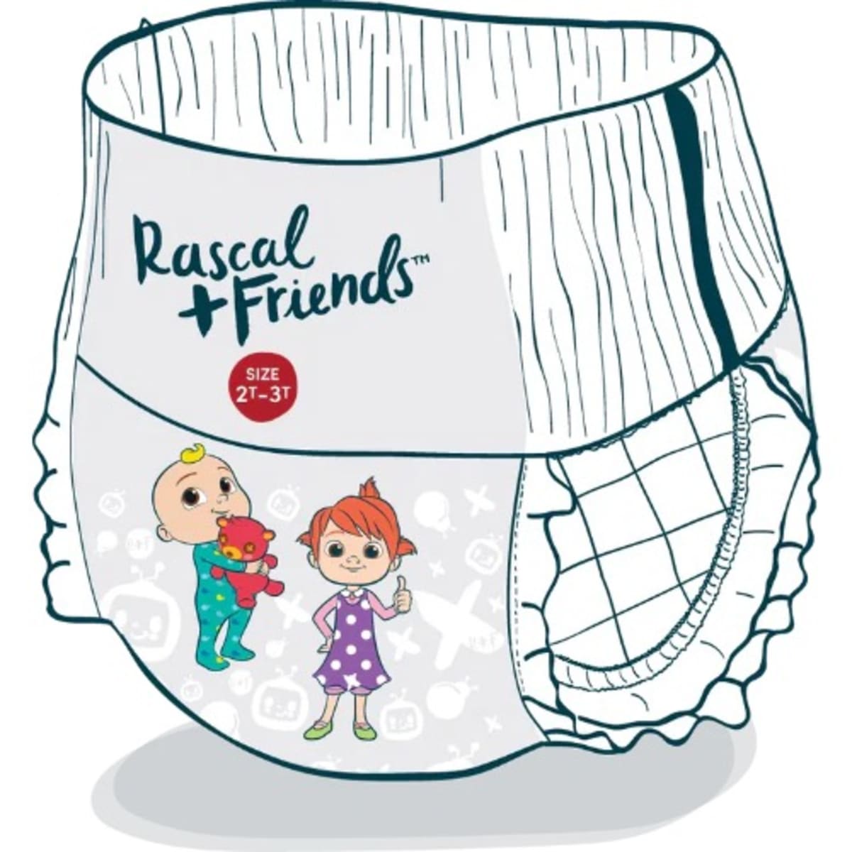 RASCAL + FRIENDS CoComelon Edition Pants - Large Size