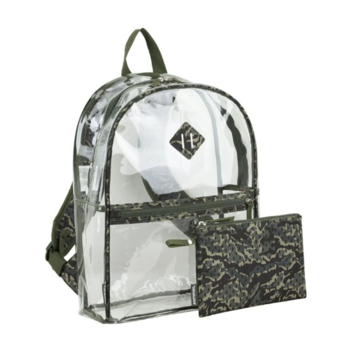 EastSport Kids Clear Backpack With Pencil Case 2 piece Set