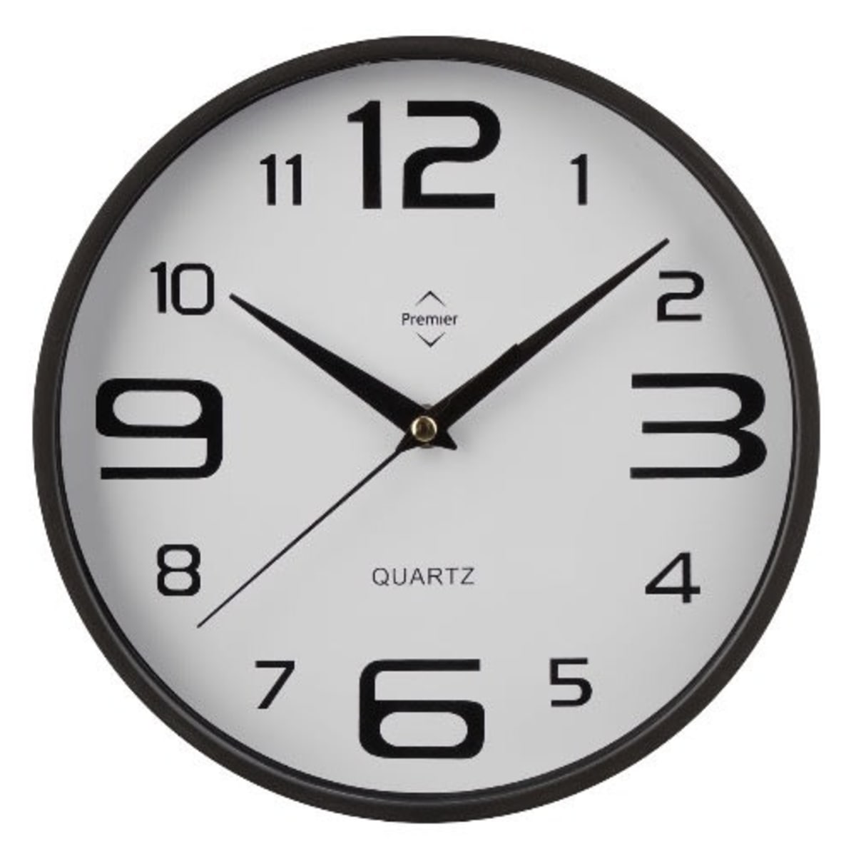 Wall Clock With Plastic Frame -26 Cm