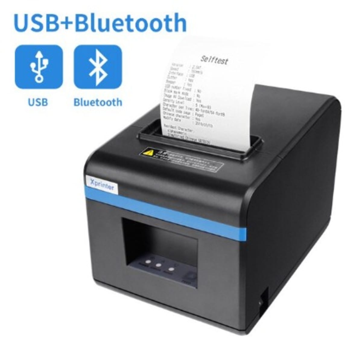 Xprinter Pos Thermal Receipt Printer With Bluetooth + USB - 80mm