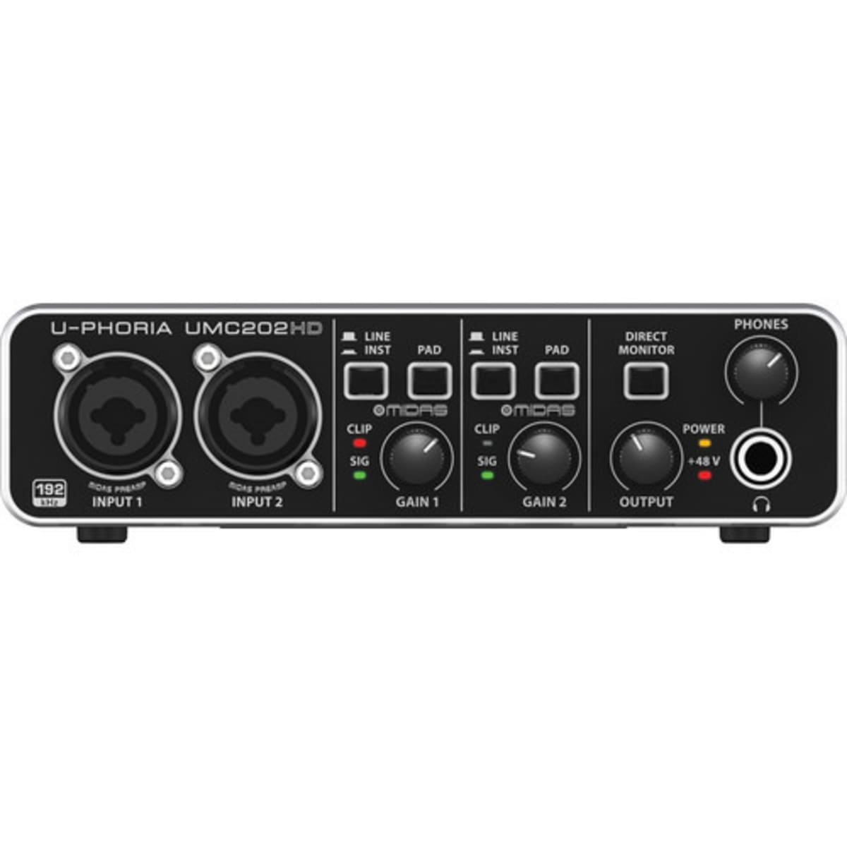 Behringer U-phoria Umc202 Hd Usb 2.0 Audio Interface Konga Online  Shopping