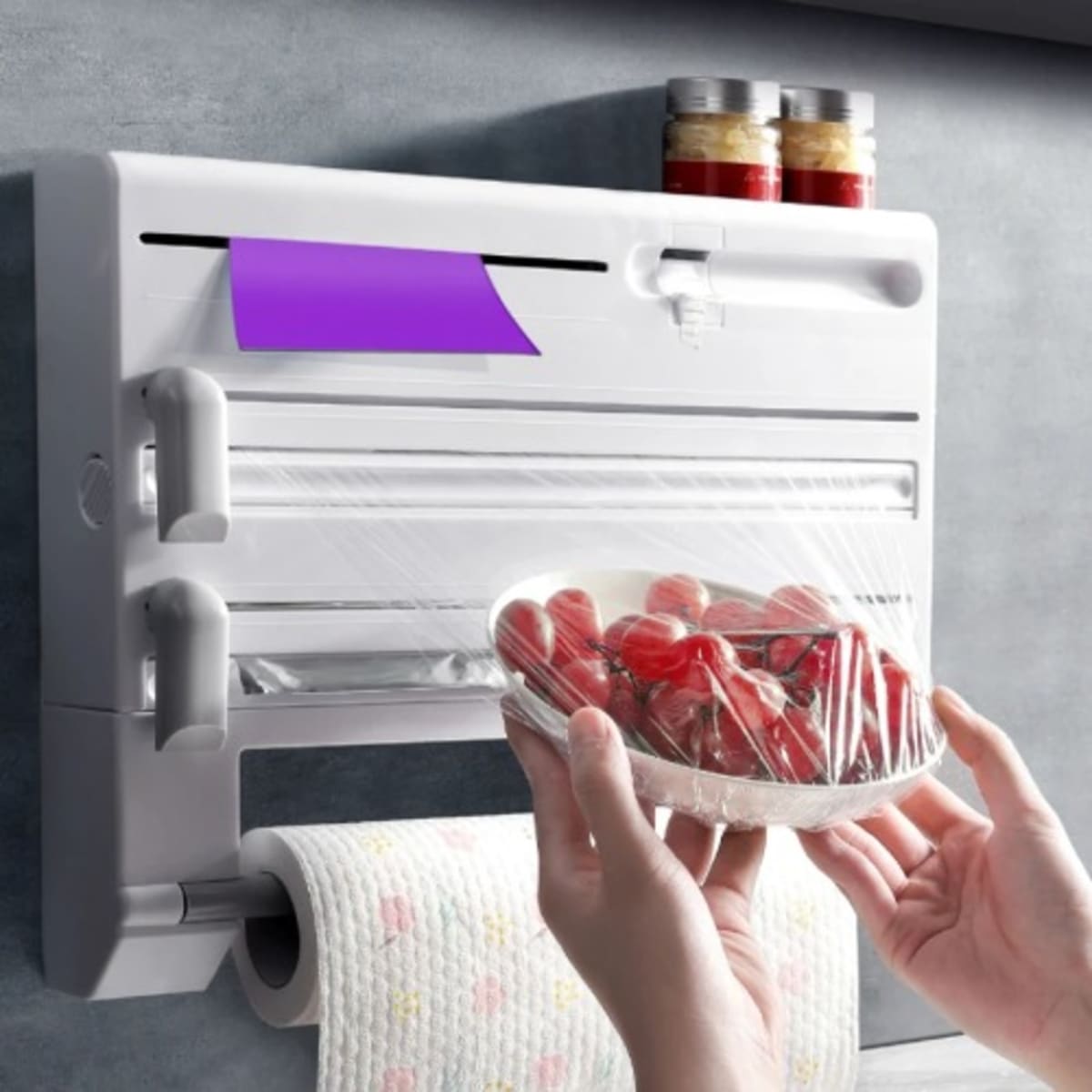 Kitchen film dispenser clearance