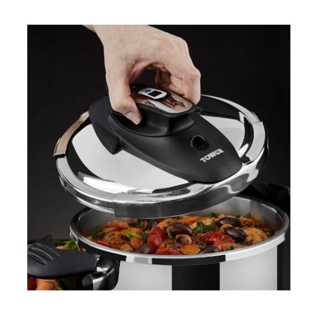 Tower 6L One touch Ultima Stainless Steel Pressure Cooker Konga