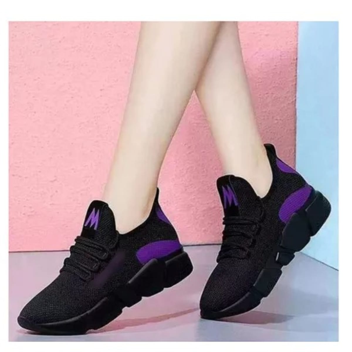 Black sports deals shoes for ladies