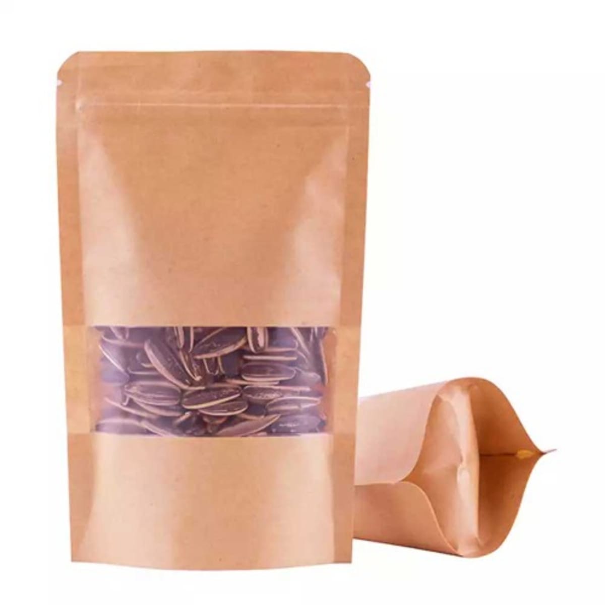 Kraft clearance resealable bags