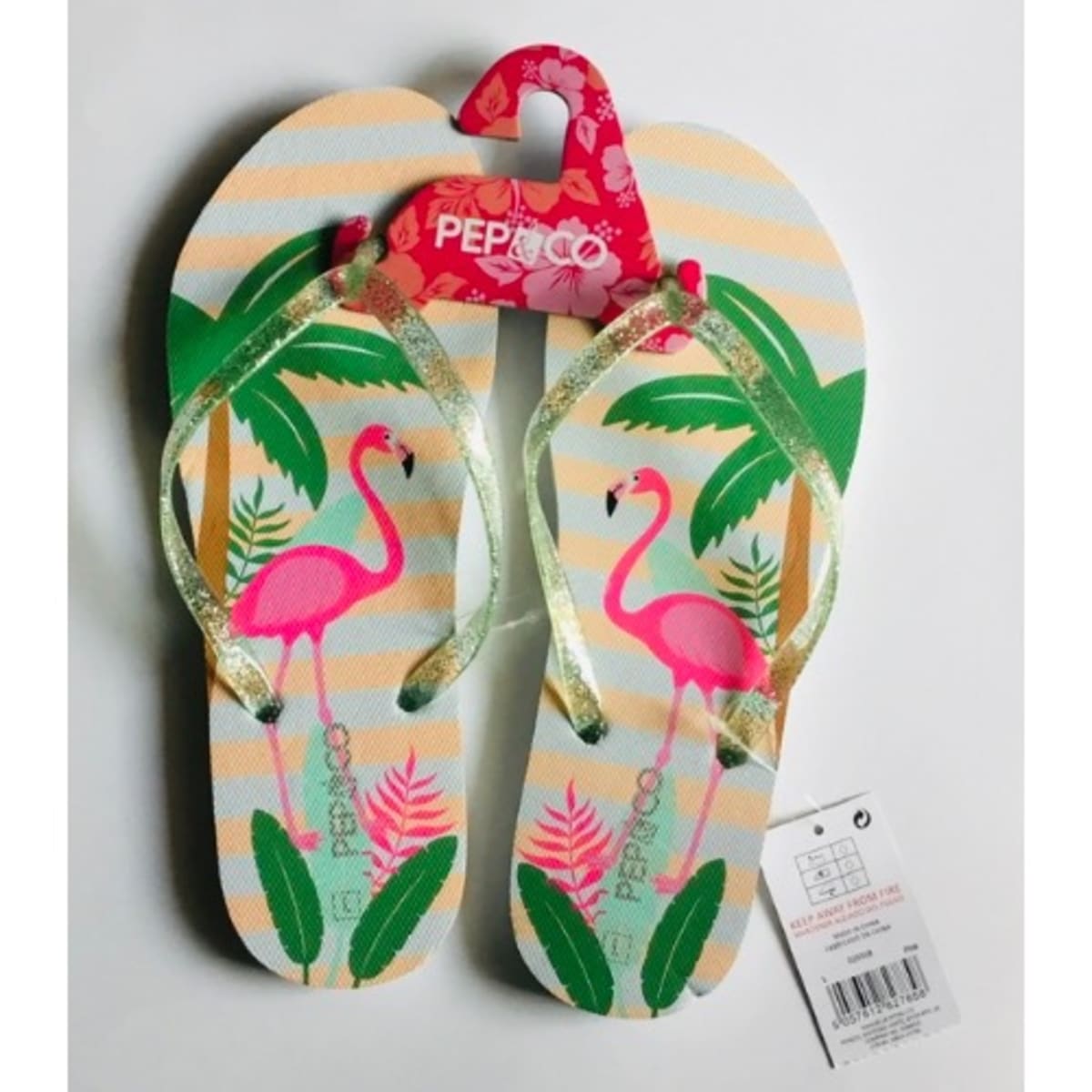 Flamingo flip flops sales
