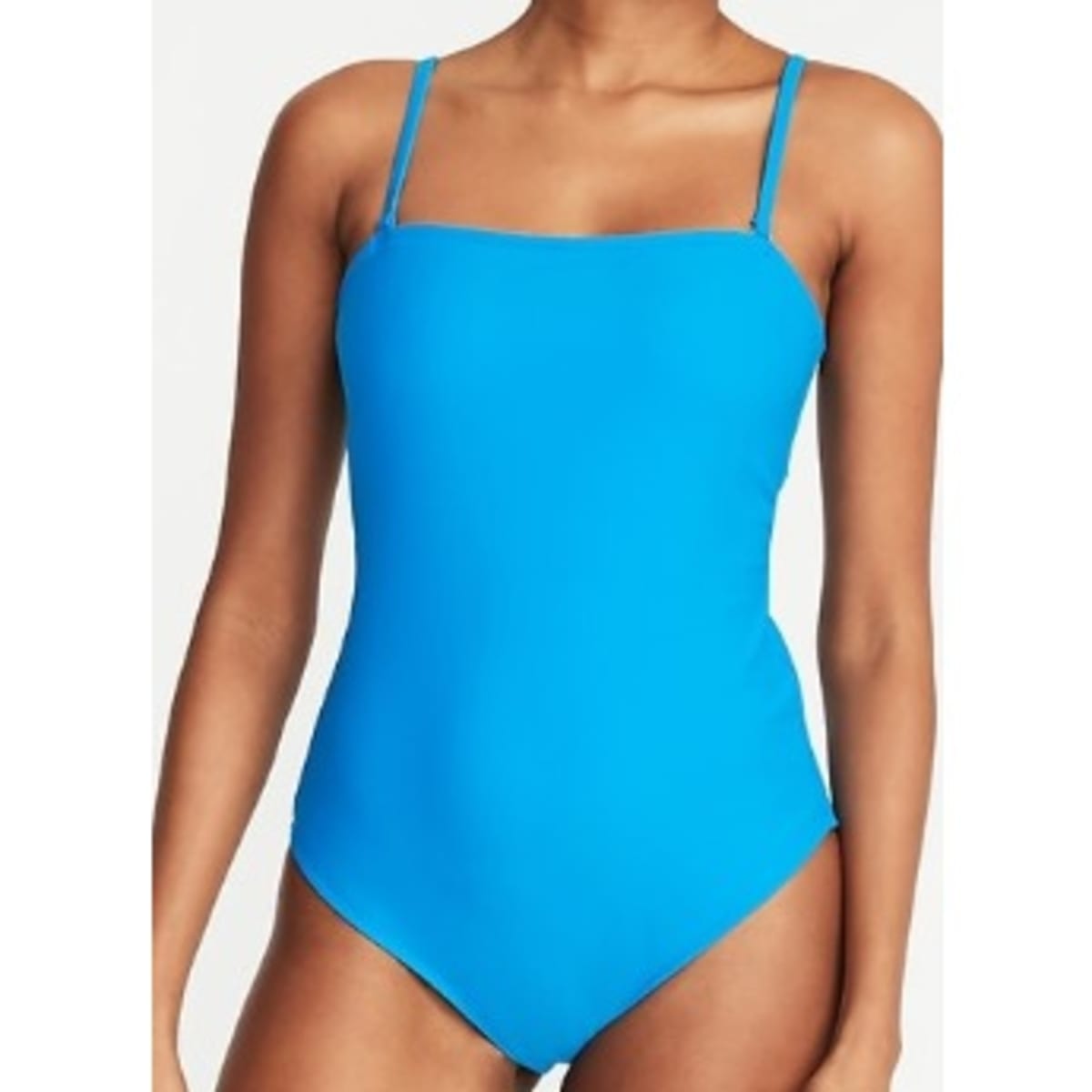 Scalloped one piece top swimsuit old navy