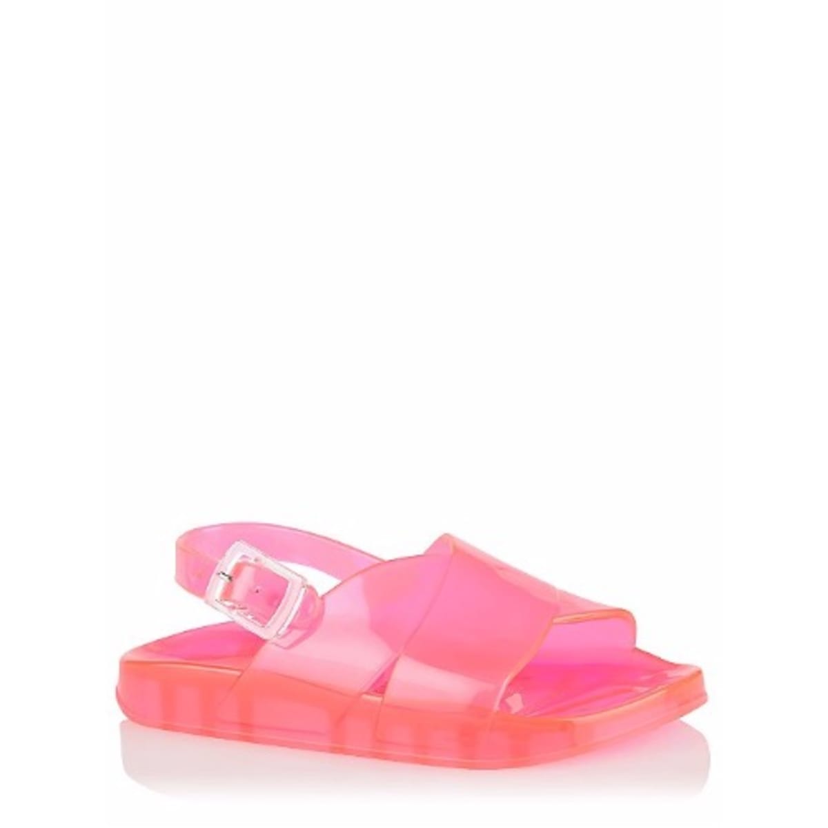 Cross strap jelly sandals 2025