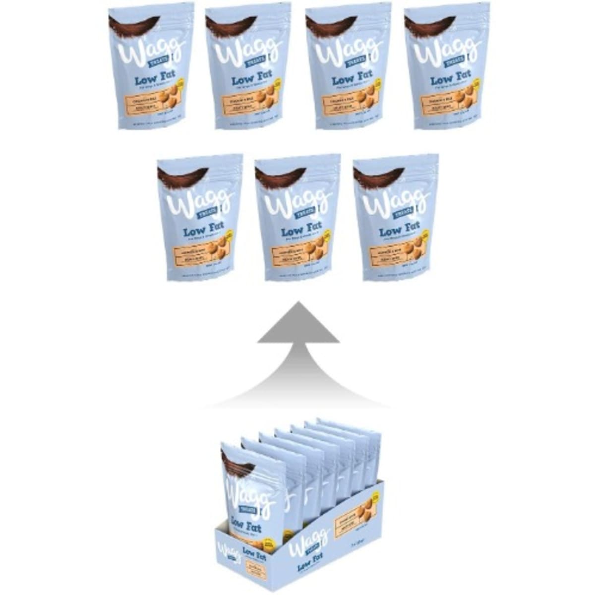 Wagg low store fat dog treats