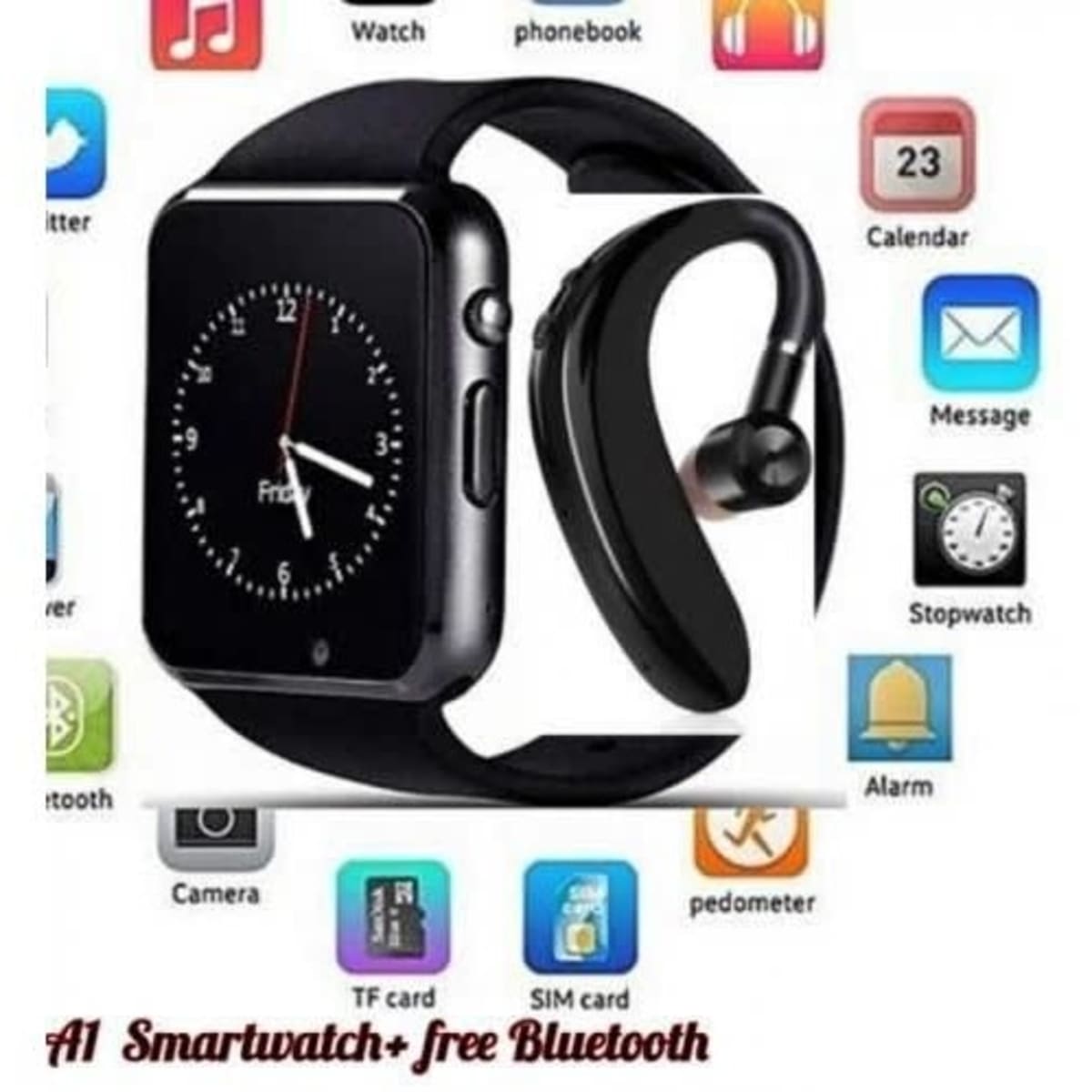 Smart watch best sale sport pedometer