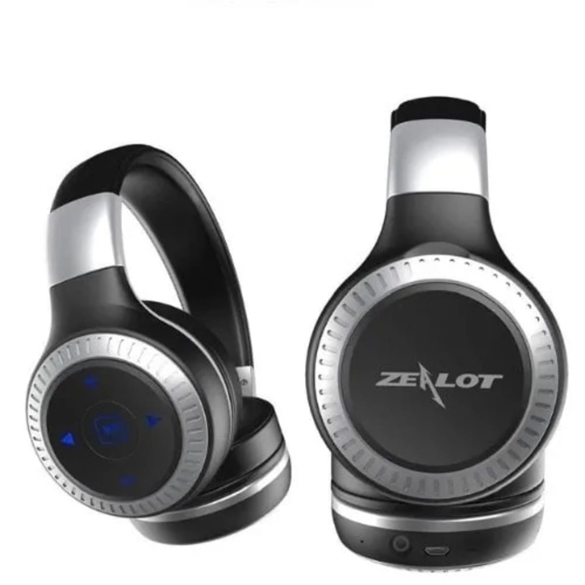 Zealot Wireless Headphones With FM Radio Bluetooth B20 Silver