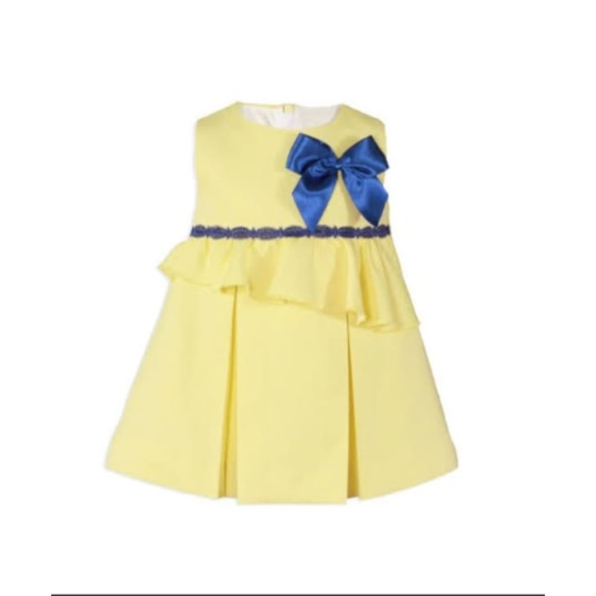 Royal blue and 2024 yellow traditional dresses